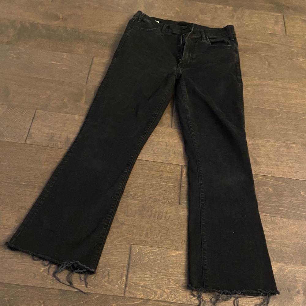 Hustler Ankle Fray, Mother Jeans